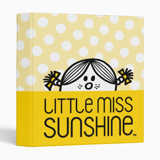 Classeur Little Miss Sunshine Peeking (Devant/Côté)