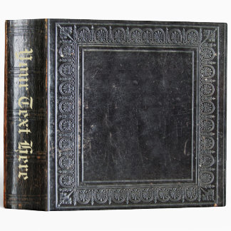 Classeur Livre antique noir de Falln