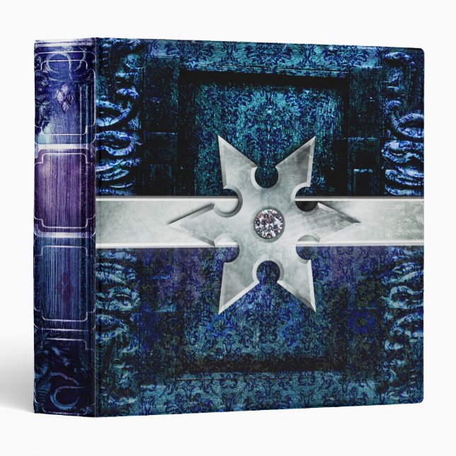 Classeur Livre assez antique de magie d'imaginaire de tome (Devant/Côté)