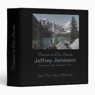 Classeur Livre commémoratif, glaciers et lac