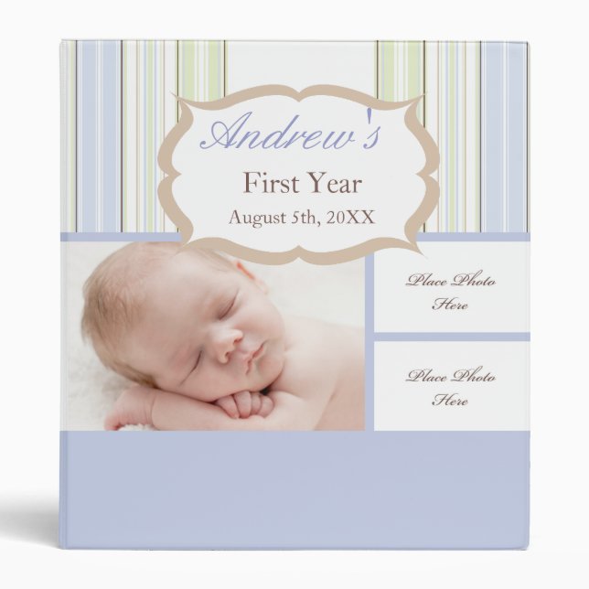 Classeur Livre de bébé (Devant)