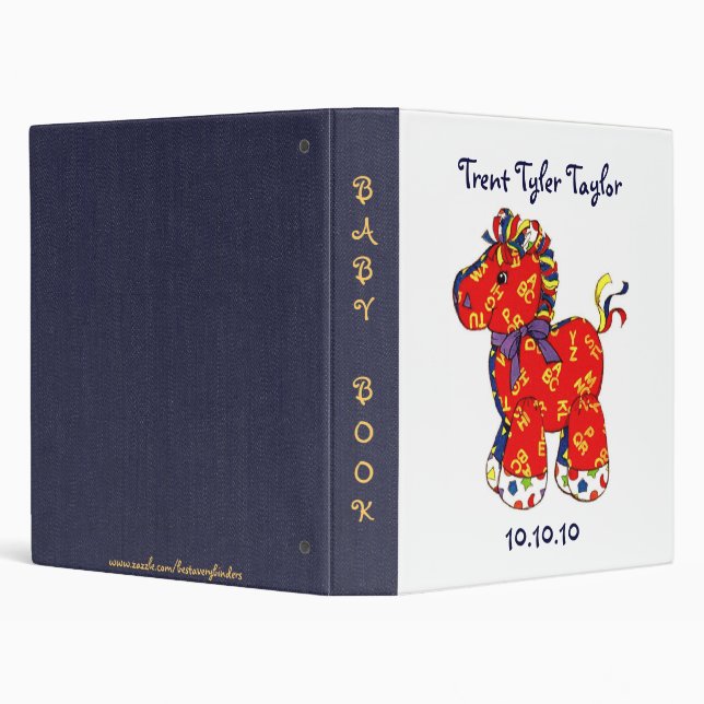 Classeur Livre de bébé de cheval (Arrière-plan)