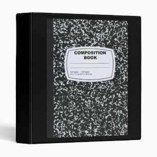 Classeur Livre de composition/Étudiant-Enseignant