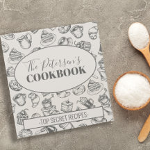 Livre de cuisine de famille recettes de modèle de