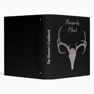 Classeur Livre de cuisine de recette de crâne des cerfs