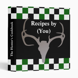 Classeur Livre de cuisine de recette du damier du chasseur