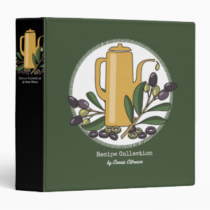 Classeur Livre de cuisine fait sur commande de recette