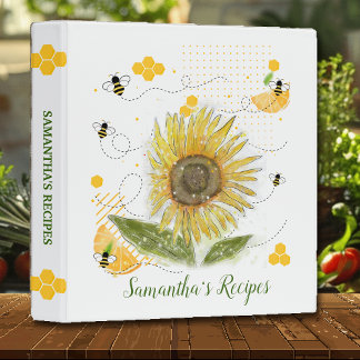 Classeur Livre de cuisine moderne Sunflower Recette