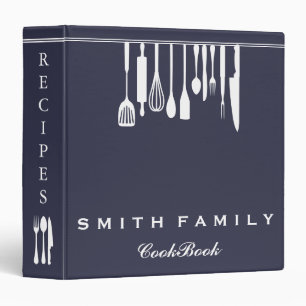 Classeur Livre de cuisine personnalisé de recette de