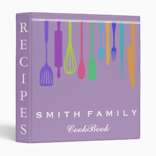 Classeur Livre de cuisine personnalisé de recette de