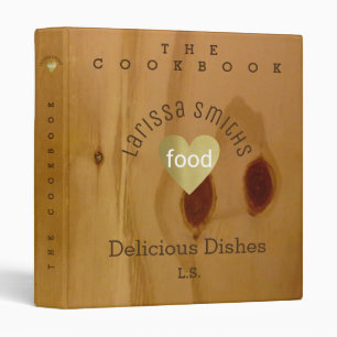 Classeur livre de cuisine / plats délicieux, nourriture d'a