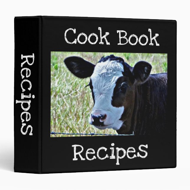 Classeur Livre de la recette Cook (Devant/Côté)