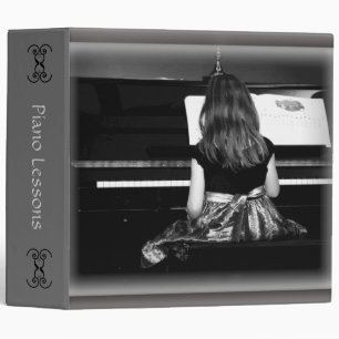 Classeur Livre de leçon de piano ou de feuilles de musique