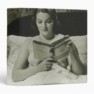 Classeur Livre de lecture de femme
