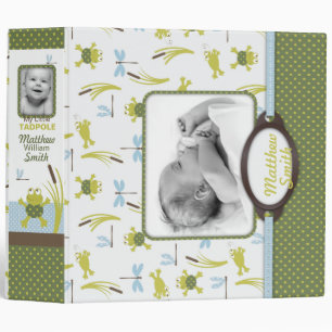Classeur Livre de mémoire de bébé de grenouille et de