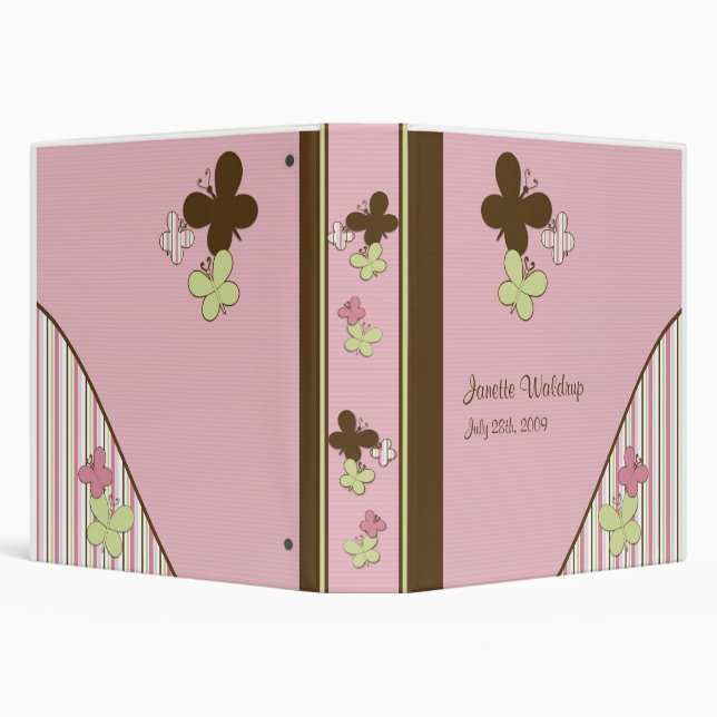 Classeur Livre de photo de baby shower de mémoire (Arrière-plan)