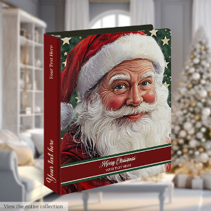 Classeur Livre de planification de Noël du Père Noël