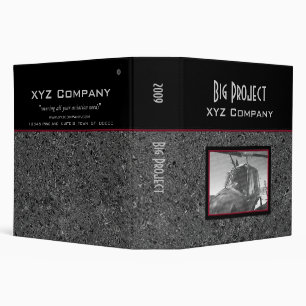 Classeur Livre de projet / Rouge - Photo