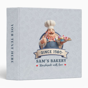 Classeur Livre de recettes de desserts de boulangerie pâtis