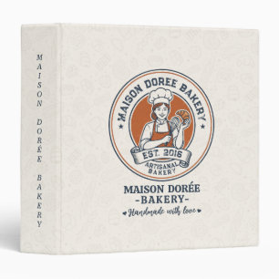 Classeur Livre de recettes de desserts de boulangerie pâtis