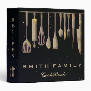 Classeur Livre de recettes de famille personnalisé Reliure 