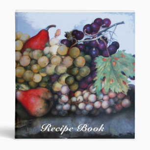 CLASSEUR LIVRE DE RECETTES DE FRUITS DE SAISON