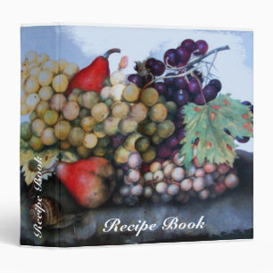 CLASSEUR LIVRE DE RECETTES DE FRUITS DE SAISON