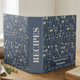 Classeur Livre de recettes de la famille botanique de la fl