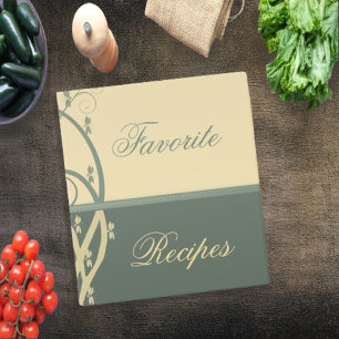 Classeur Livre de recettes de sage et de vigne canarienne