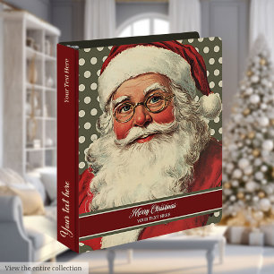 Classeur Livre de recettes de vacances du Père Noël