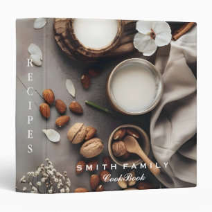 Classeur Livre de recettes familiales personnalisées