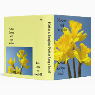 Classeur Livre de recettes parfait pour mère et fille ! Fle