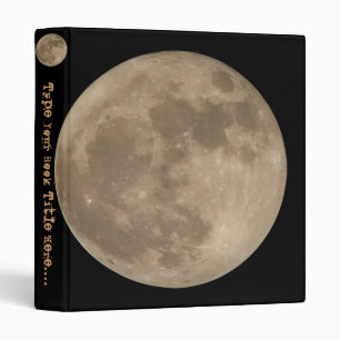 Classeur Livre de reliure de lune Pleine lune Cadeaux de re