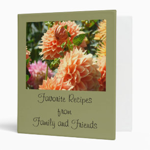 Classeur Livre de reliure de recettes préférées de la famil