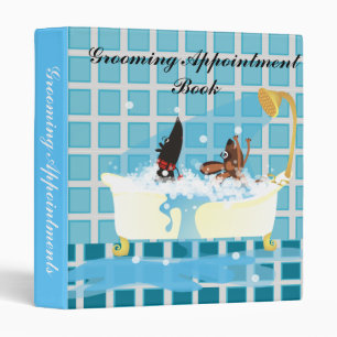 Classeur Livre de rendez-vous de toilettage