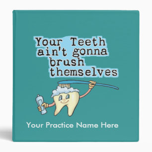 Classeur Livre de rendez-vous du bureau du dentiste drôle