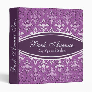 Classeur Livre de rendez-vous mauve pourpre élégant de