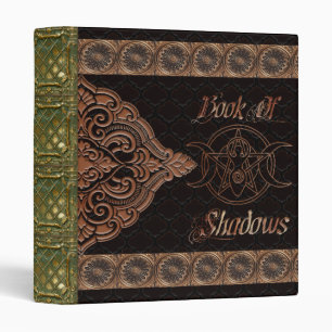 Classeur livre de sorcières de bois de rose de 🔮 de