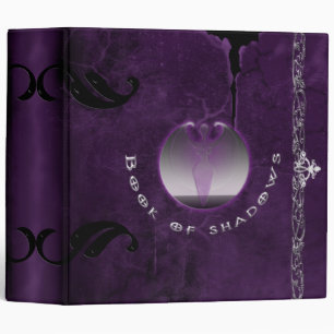 Classeur Livre des ombres 2 po. en tons violets
