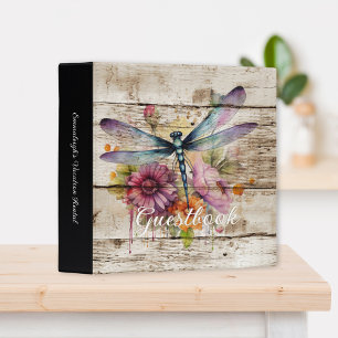 Classeur Livre d'or Floral Dragonfly Vacances