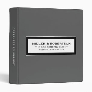 Classeur Livre du portefeuille Présentation