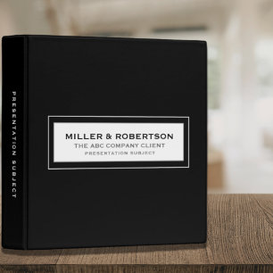 Classeur Livre du portefeuille Présentation