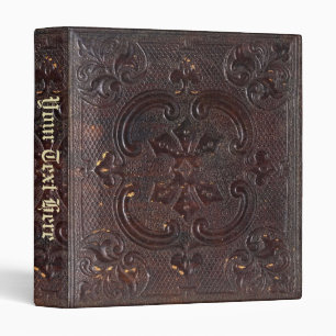 Classeur Livre en cuir antique de Falln