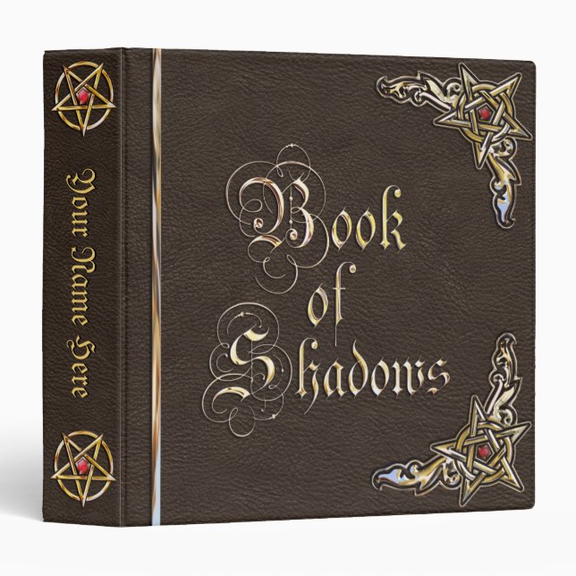 Classeur Livre épique des ombres (Devant/Côté)