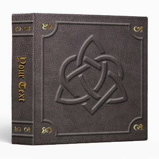 Classeur Livre fait sur commande de Triquetra de coeur des