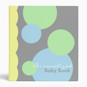 Classeur Livre pâle de bébé dans le gris