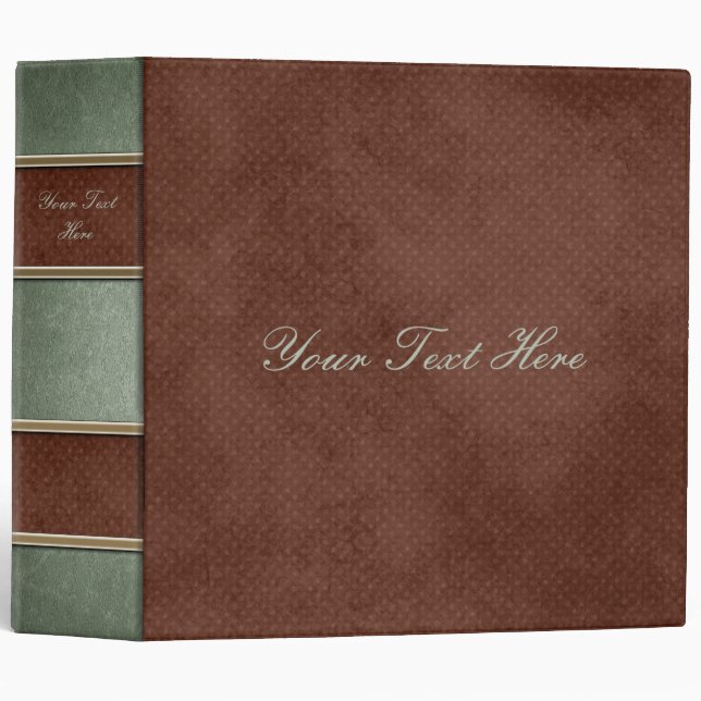 Classeur Livre personnalisé Spine Photo Album (Devant/Côté)