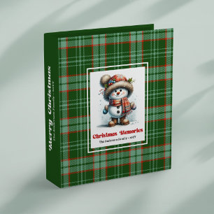 Classeur Livre photo de Noël pour enfants avec bonhomme de 