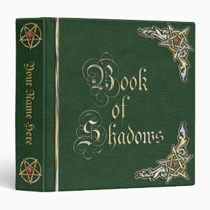 Classeur Livre vert des ombres