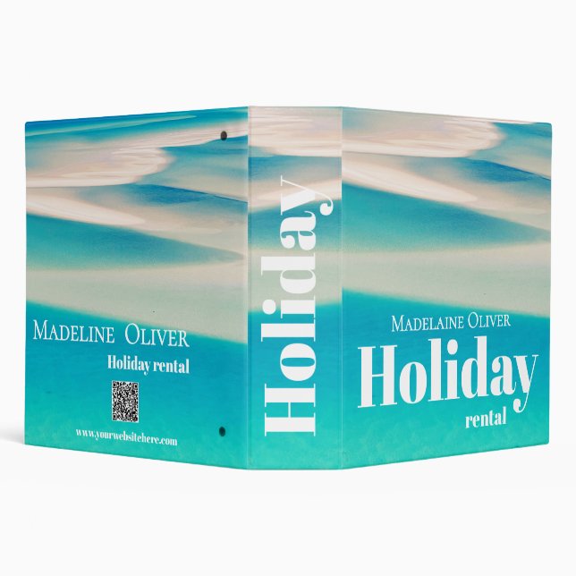 Classeur Location de vacances Informations clients Ocean Be (Arrière-plan)